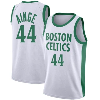 Youth Danny Ainge Boston Celtics White Swingman 2020/21 Jersey - City Edition