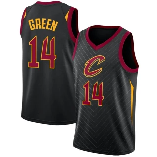Youth Danny Green Cleveland Cavaliers Green Swingman Black Jersey - Statement Edition