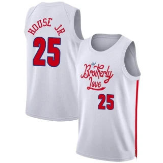 Youth Danuel House Jr. Philadelphia 76ers White Swingman 2022/23 City Edition Jersey