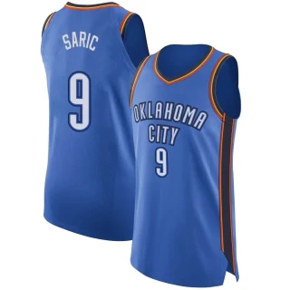 Youth Dario Saric Oklahoma City Thunder Blue Authentic Jersey - Icon Edition