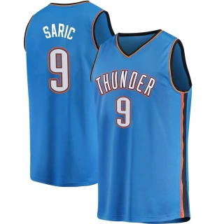 Youth Dario Saric Oklahoma City Thunder Blue Fast Break 2019/20 Jersey - Icon Edition