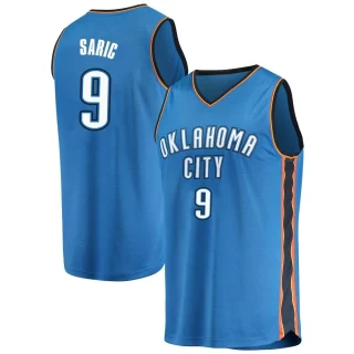 Youth Dario Saric Oklahoma City Thunder Blue Fast Break Replica Jersey - Icon Edition