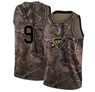 Youth Dario Saric Oklahoma City Thunder Camo Swingman Realtree Collection Jersey