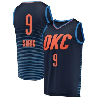 Youth Dario Saric Oklahoma City Thunder Navy Fast Break Replica Jersey - Statement Edition