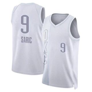 Youth Dario Saric Oklahoma City Thunder White Swingman 2021/22 City Edition Jersey