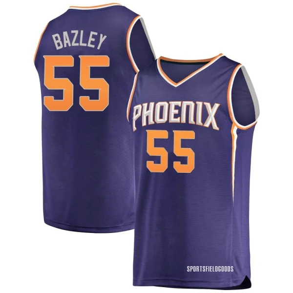 Youth Darius Bazley Phoenix Suns Purple Fast Break Jersey - Icon Edition