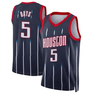 Youth Darius Days Houston Rockets Navy Swingman 2021/22 City Edition Jersey