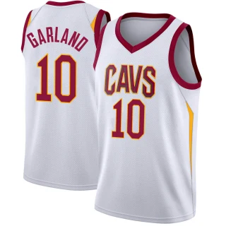 Youth Darius Garland Cleveland Cavaliers White Swingman Jersey - Association Edition