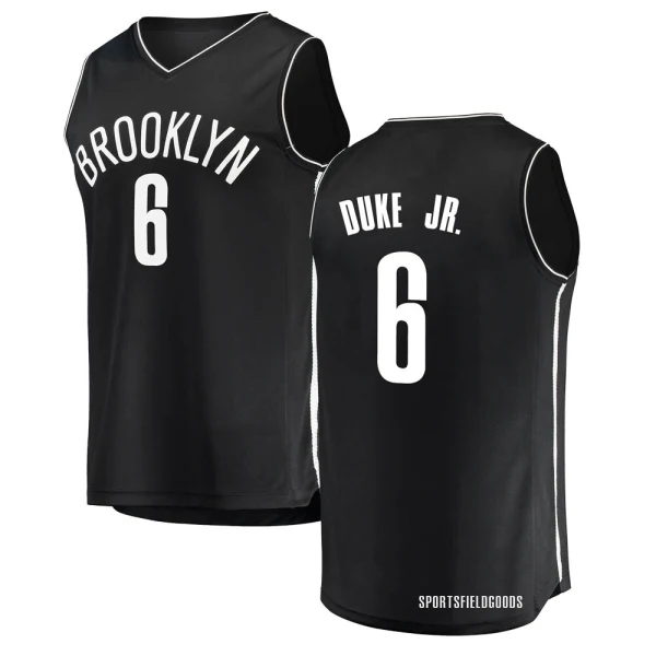 Youth David Duke Jr. Brooklyn Nets Black Fast Break Jersey - Icon Edition