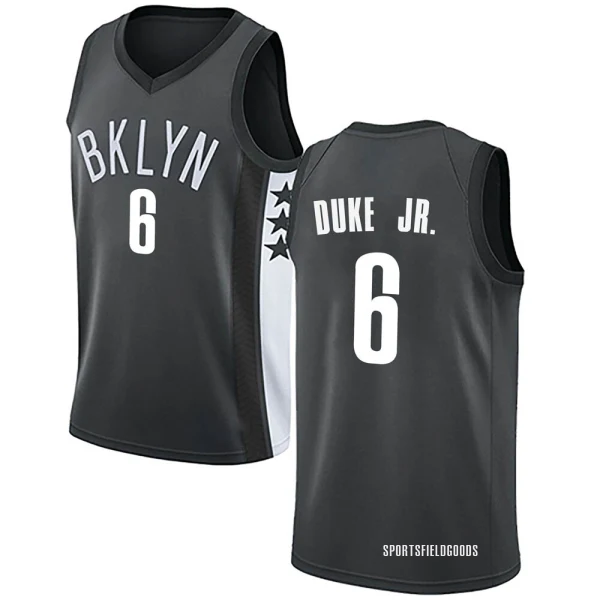 Youth David Duke Jr. Brooklyn Nets Gray Swingman Jersey - Statement Edition