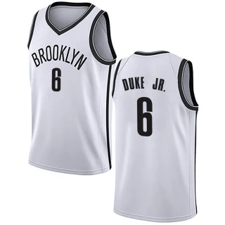 Youth David Duke Jr. Brooklyn Nets White Swingman Jersey - Association Edition