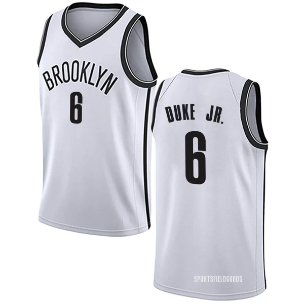 Youth David Duke Jr. Brooklyn Nets White Swingman Jersey - Association Edition
