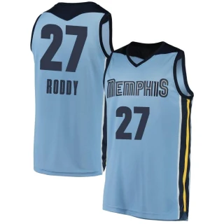 Youth David Roddy Memphis Grizzlies Light Blue Fast Break Jersey - Statement Edition