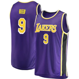 Youth Davon Reed Los Angeles Lakers Purple Swingman 2018/19 Jersey - Statement Edition