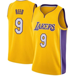 Youth Davon Reed Los Angeles Lakers Yellow Swingman Jersey - Icon Edition