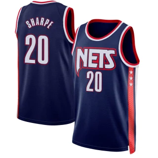 Youth Day'Ron Sharpe Brooklyn Nets Navy Swingman 2021/22 City Edition Jersey