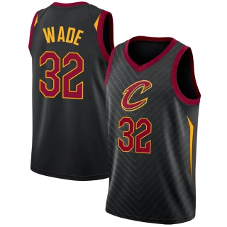Youth Dean Wade Cleveland Cavaliers Black Swingman Jersey - Statement Edition