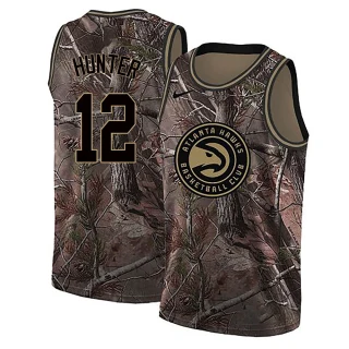 Youth De'Andre Hunter Atlanta Hawks Camo Swingman Realtree Collection Jersey