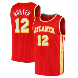 Youth De'Andre Hunter Atlanta Hawks Red Fast Break 2020/21 Jersey - Icon Edition