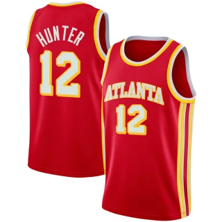 Youth De'Andre Hunter Atlanta Hawks Red Swingman 2020/21 Jersey - Icon Edition