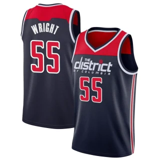 Youth Delon Wright Washington Wizards Navy Swingman 2019/20 Jersey - Statement Edition
