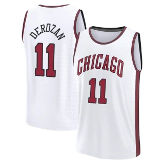 Youth DeMar DeRozan Chicago Bulls White Swingman 2022/23 City Edition Jersey