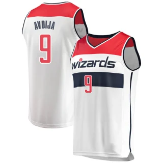 Youth Deni Avdija Washington Wizards White Fast Break Jersey - Association Edition