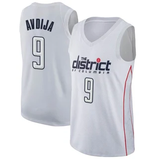 Youth Deni Avdija Washington Wizards White Swingman Jersey - City Edition