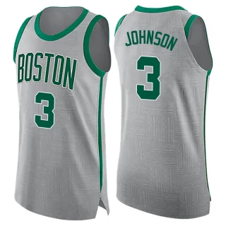 Youth Dennis Johnson Boston Celtics Gray Swingman Jersey - City Edition