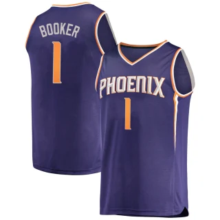 Youth Devin Booker Phoenix Suns Purple Fast Break Jersey - Icon Edition