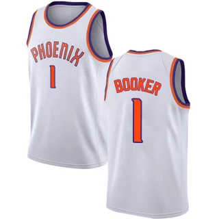 Youth Devin Booker Phoenix Suns White Swingman Jersey - Association Edition