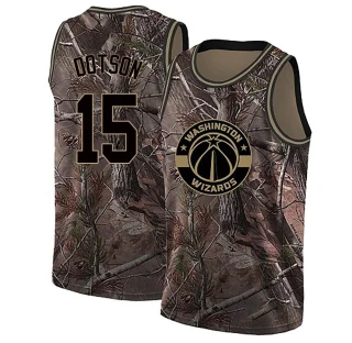 Youth Devon Dotson Washington Wizards Camo Swingman Realtree Collection Jersey