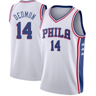 Youth Dewayne Dedmon Philadelphia 76ers White Swingman Jersey - Association Edition