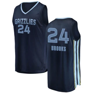 Youth Dillon Brooks Memphis Grizzlies Navy Swingman 2018/19 Jersey - Icon Edition