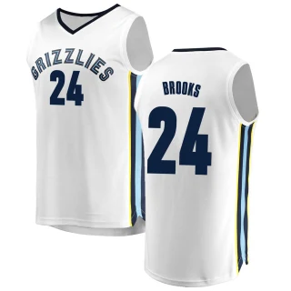 Youth Dillon Brooks Memphis Grizzlies White Fast Break Jersey - Association Edition