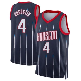 Youth D.J. Augustin Houston Rockets Navy Swingman 2021/22 City Edition Jersey