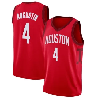 Youth D.J. Augustin Houston Rockets Red Swingman 2018/19 Jersey - Earned Edition