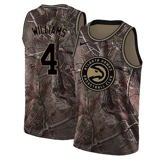 Youth Donovan Williams Atlanta Hawks Camo Swingman Realtree Collection Jersey