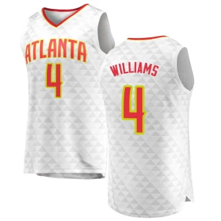 Youth Donovan Williams Atlanta Hawks White Fast Break Jersey - Association Edition