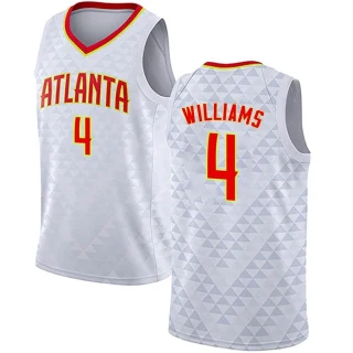 Youth Donovan Williams Atlanta Hawks White Swingman Jersey - Association Edition