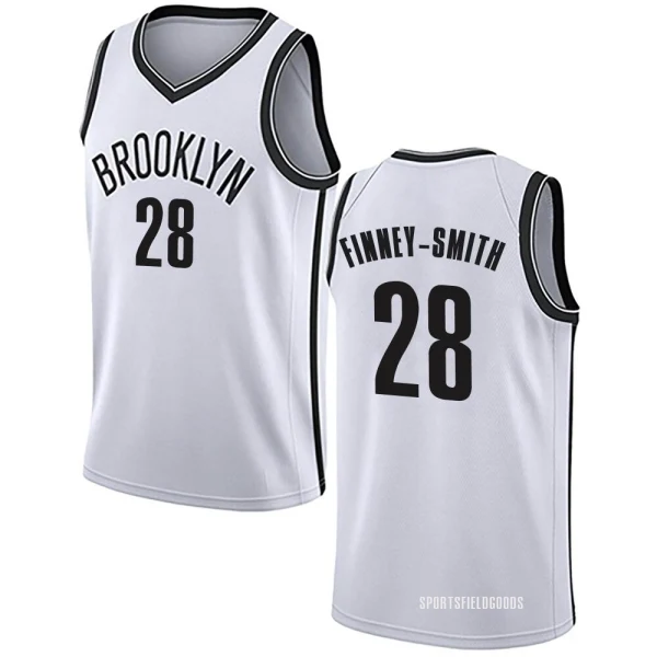 Youth Dorian Finney-Smith Brooklyn Nets White Swingman Jersey - Association Edition