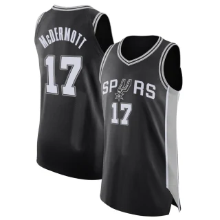 Youth Doug McDermott San Antonio Spurs Black Authentic Jersey - Icon Edition
