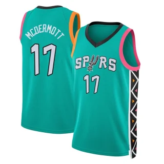 Youth Doug McDermott San Antonio Spurs Fast Break Turquoise 2022/23 City Edition Jersey