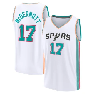 Youth Doug McDermott San Antonio Spurs White Fast Break 2021/22 Replica City Edition Jersey