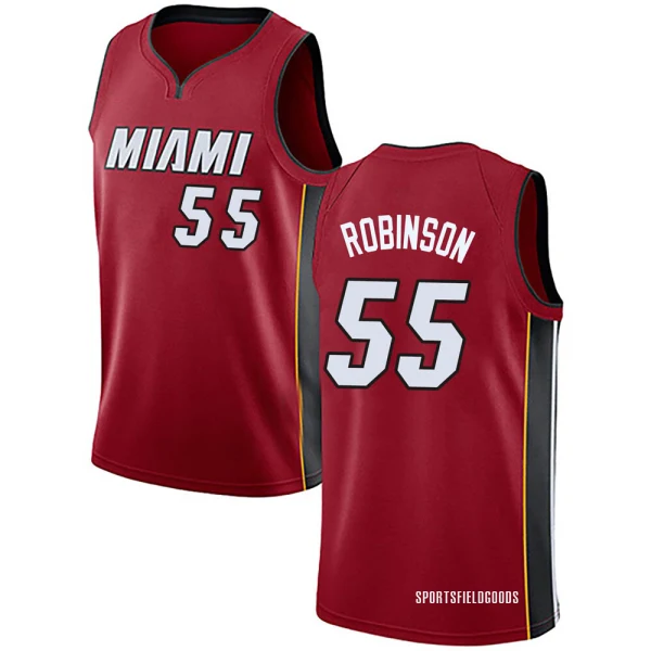 Youth Duncan Robinson Miami Heat Red Swingman Jersey - Statement Edition