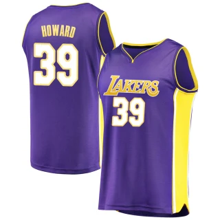 Youth Dwight Howard Los Angeles Lakers Purple Fast Break Jersey - Statement Edition