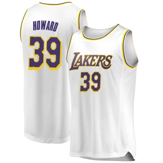 Youth Dwight Howard Los Angeles Lakers White Swingman 2018/19 Jersey - Association Edition