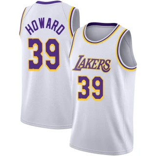 Youth Dwight Howard Los Angeles Lakers White Swingman 2020/21 Jersey - Association Edition