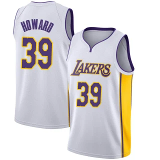 Youth Dwight Howard Los Angeles Lakers White Swingman Jersey - Association Edition