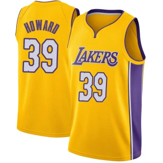 Youth Dwight Howard Los Angeles Lakers Yellow Swingman Jersey - Icon Edition